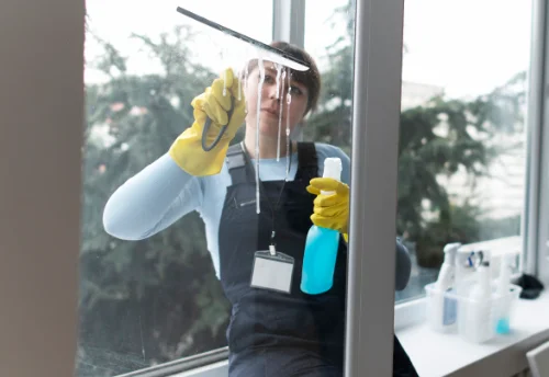 Nettoyage de vitres intérieures et extérieures à Saint-Blancard
